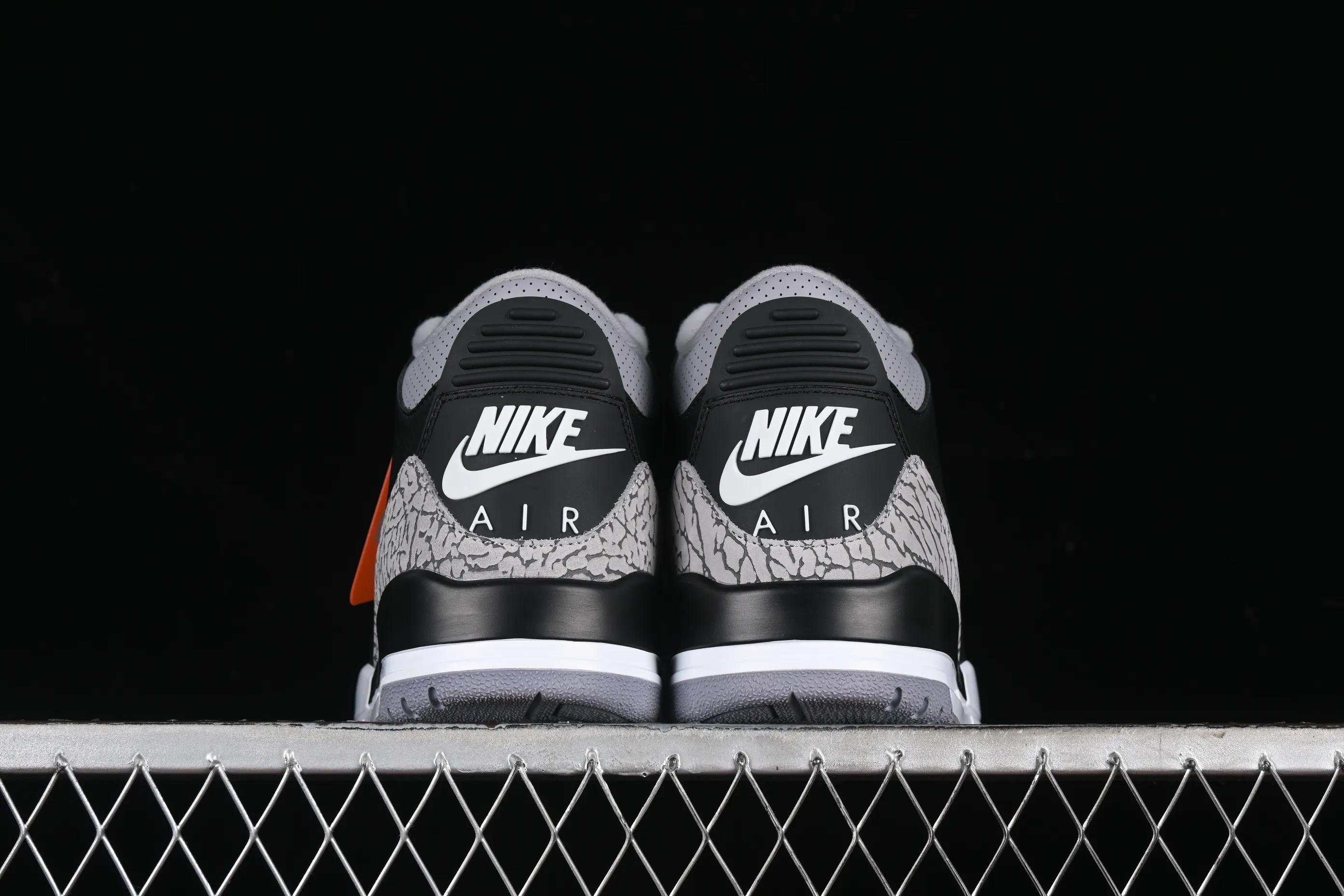 All categories Air Jordan Jordan series basketball shoes Air Jordan 3 GX foreign trade version Air Jordan 3 "Black Cement" AJ3 Jordan 3 first year black cement DN3707-010